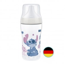 NUK Perfect Match Temperature Control Bottle with Soft Silicone Teat 260ml | Disney Stitch | Made in Germany NUK Perfect Match Temperature Control Bottle with Soft Silicone Teat 260ml | Disney Stitch | Made in Germany